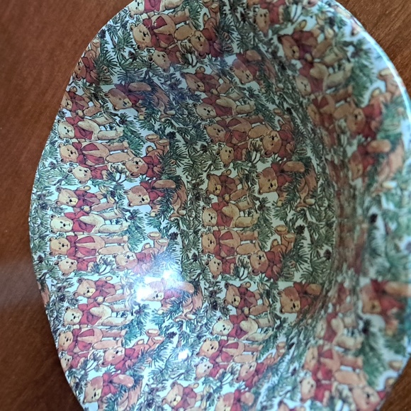 1983 midwest imports bear tin bowls L- (6) S-(17) - Picture 2 of 10